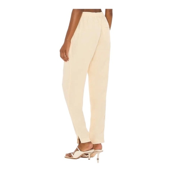 NEW Joie Carla Linen Blend Pant Pull On Drawstring Waist Small - Picture 4 of 10